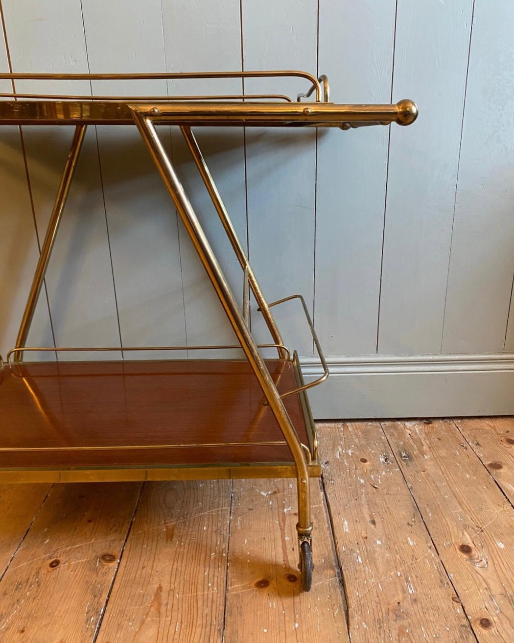 Mid-Century Modern Bar Cart c1960