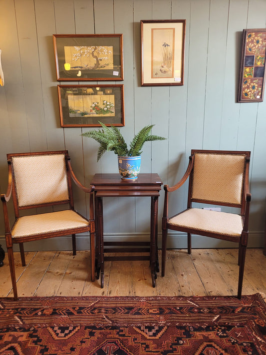 Mahogany Nesting Tables