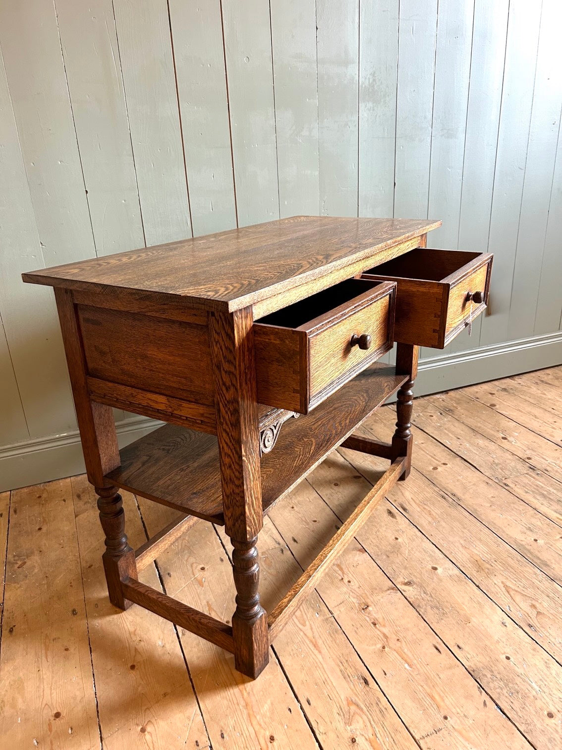 Antique Oak Sideboard