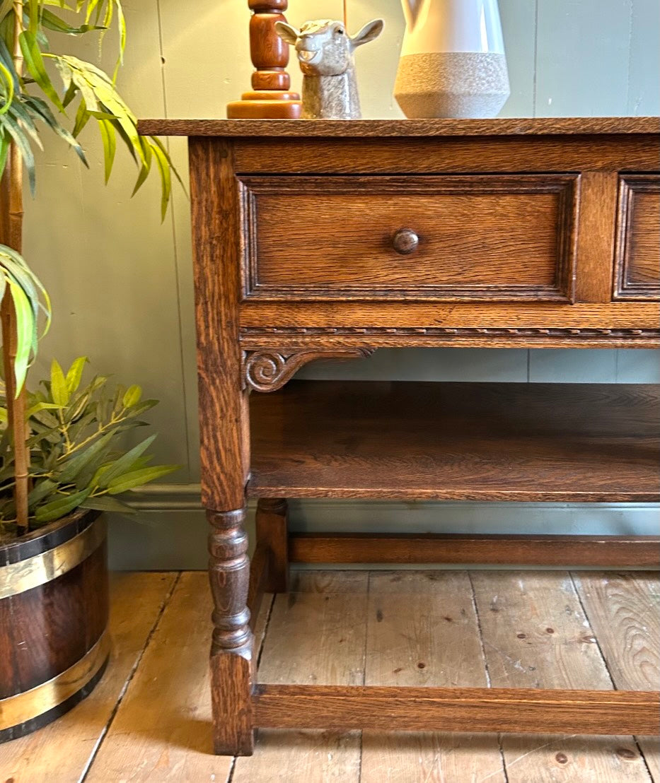 Antique Oak Sideboard