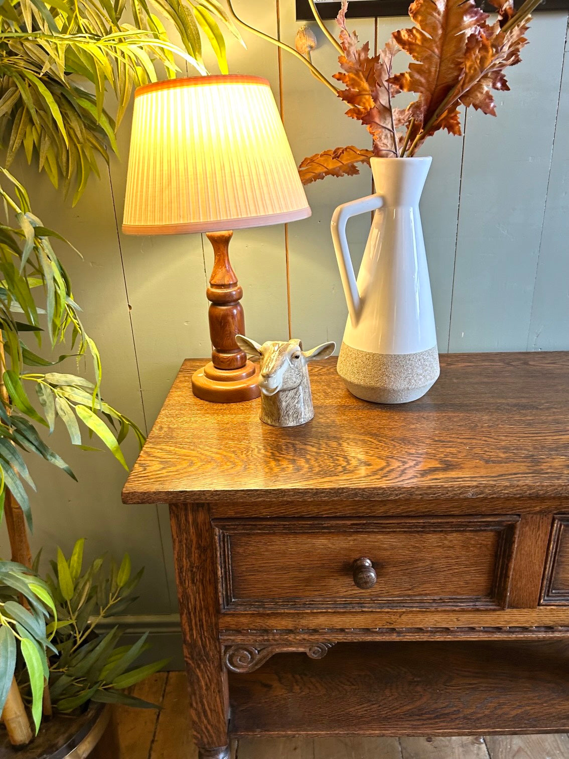 Antique Oak Sideboard