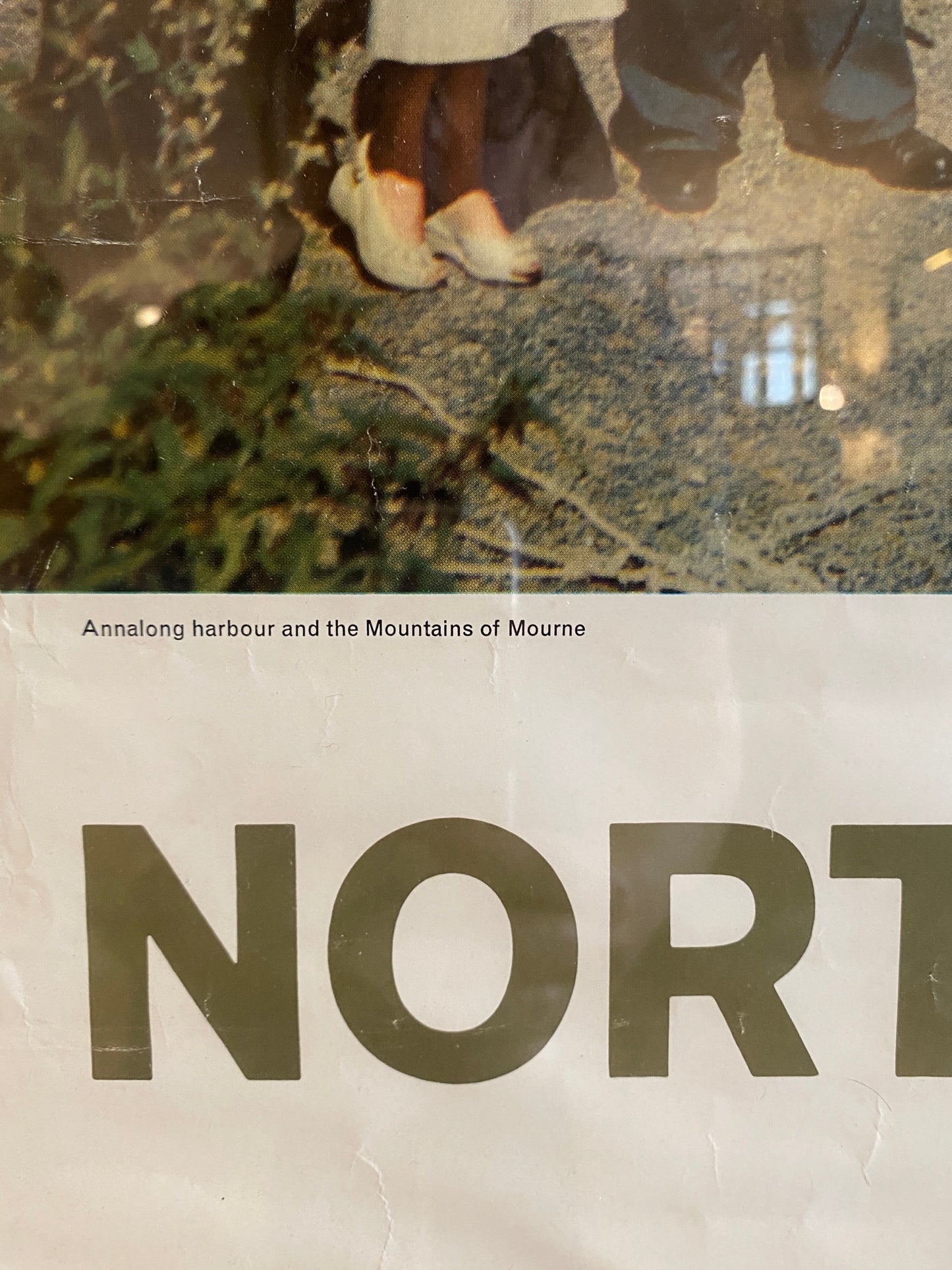Original Fly BEA Northern Ireland Framed Poster