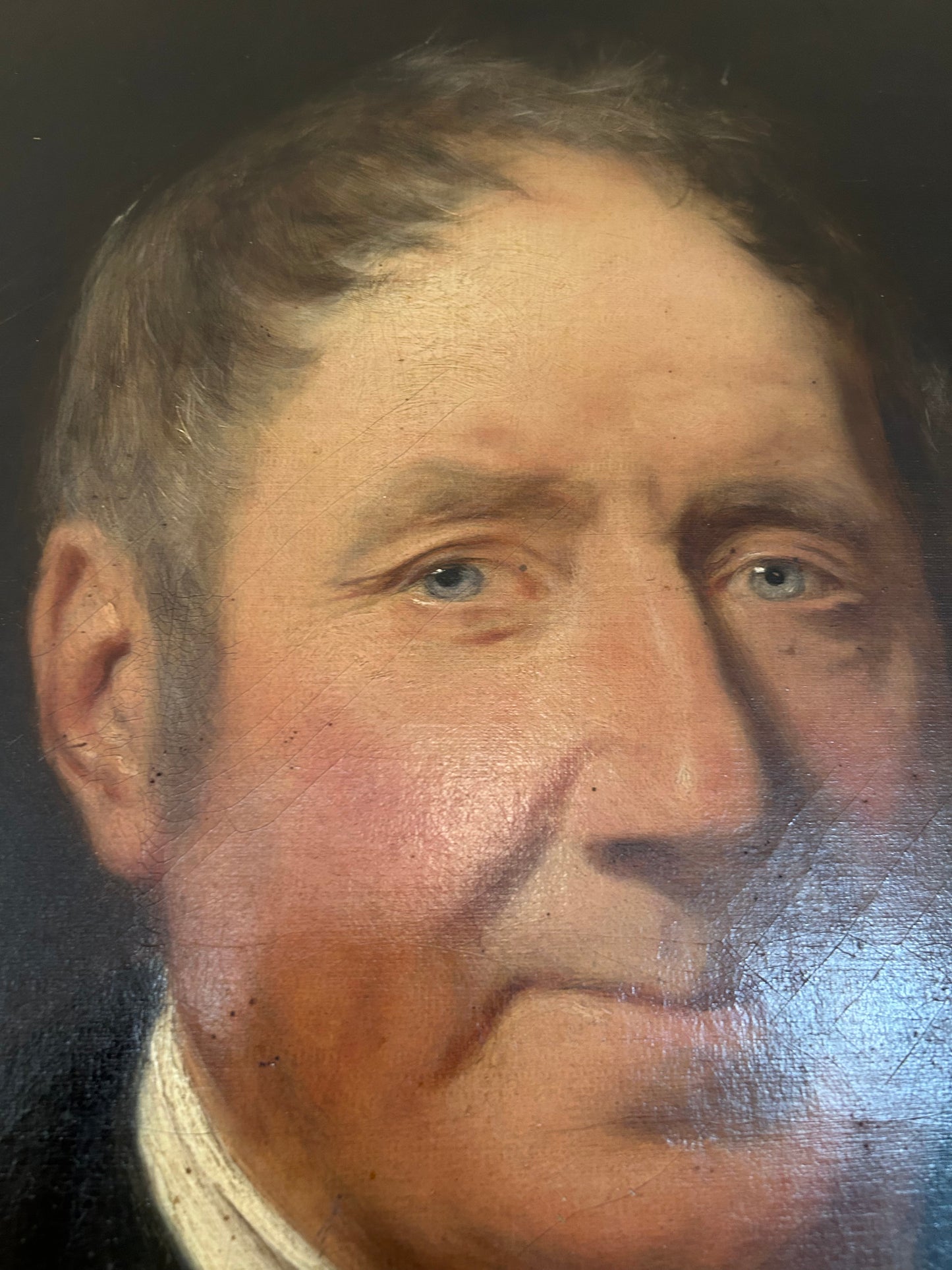 1838 Signed Portrait of a Noble Man by WE Frost