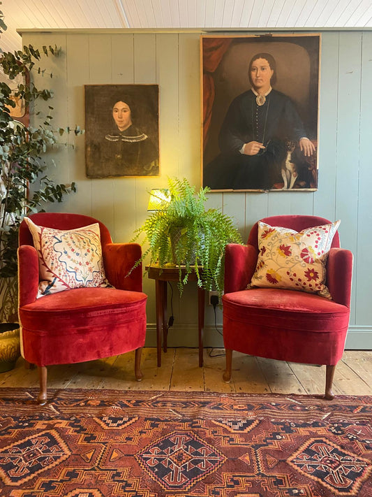 Pair of 1950s French Armchairs