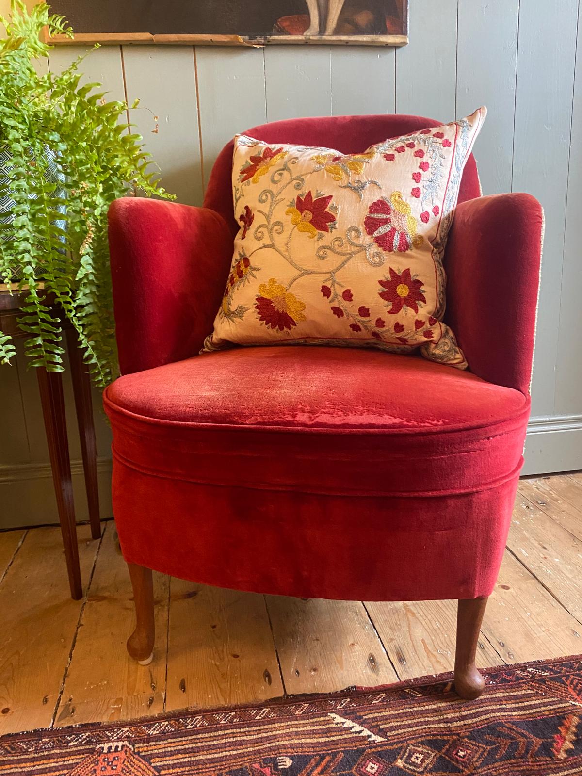 Pair of 1950s French Armchairs
