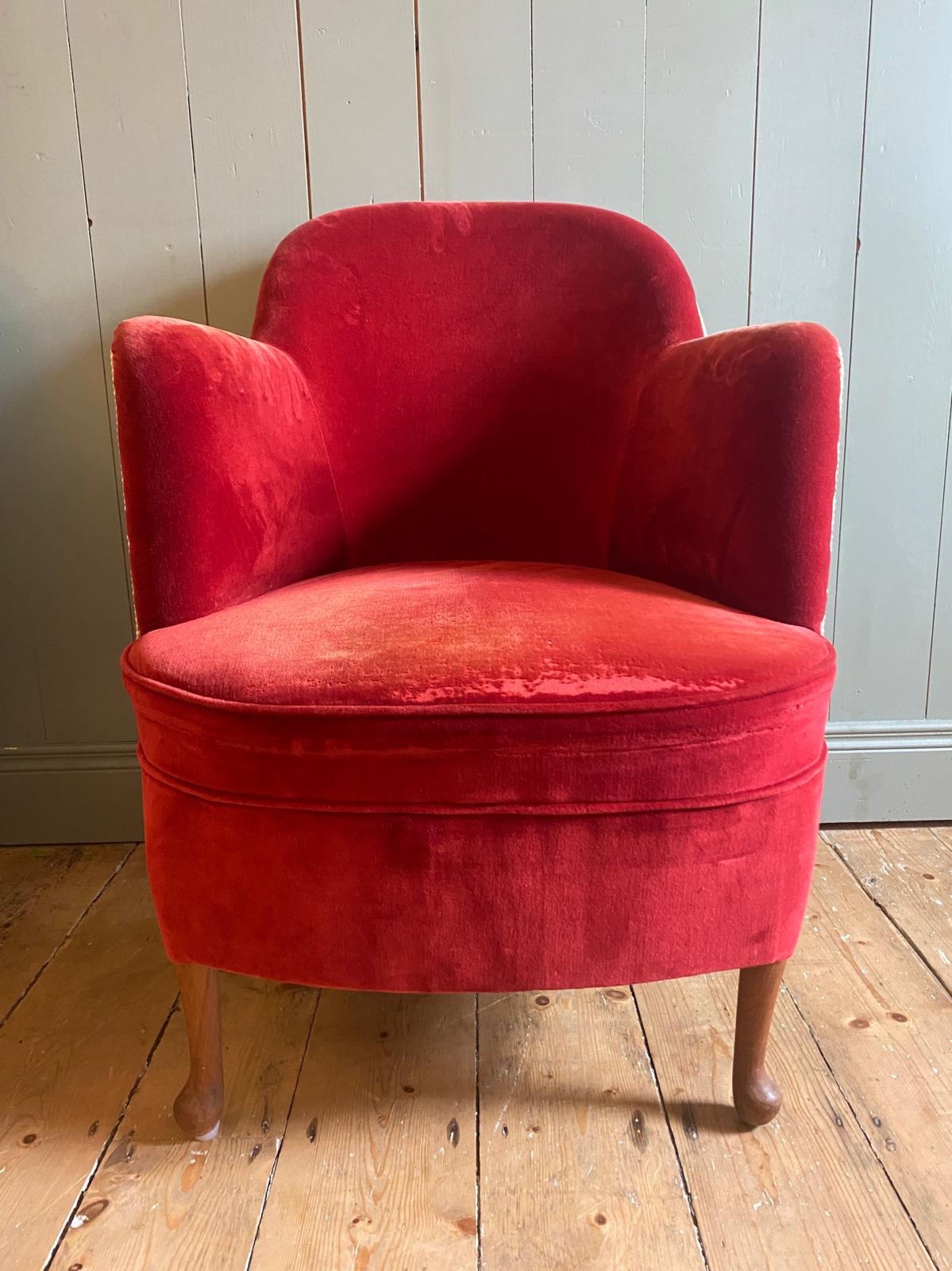 Pair of 1950s French Armchairs