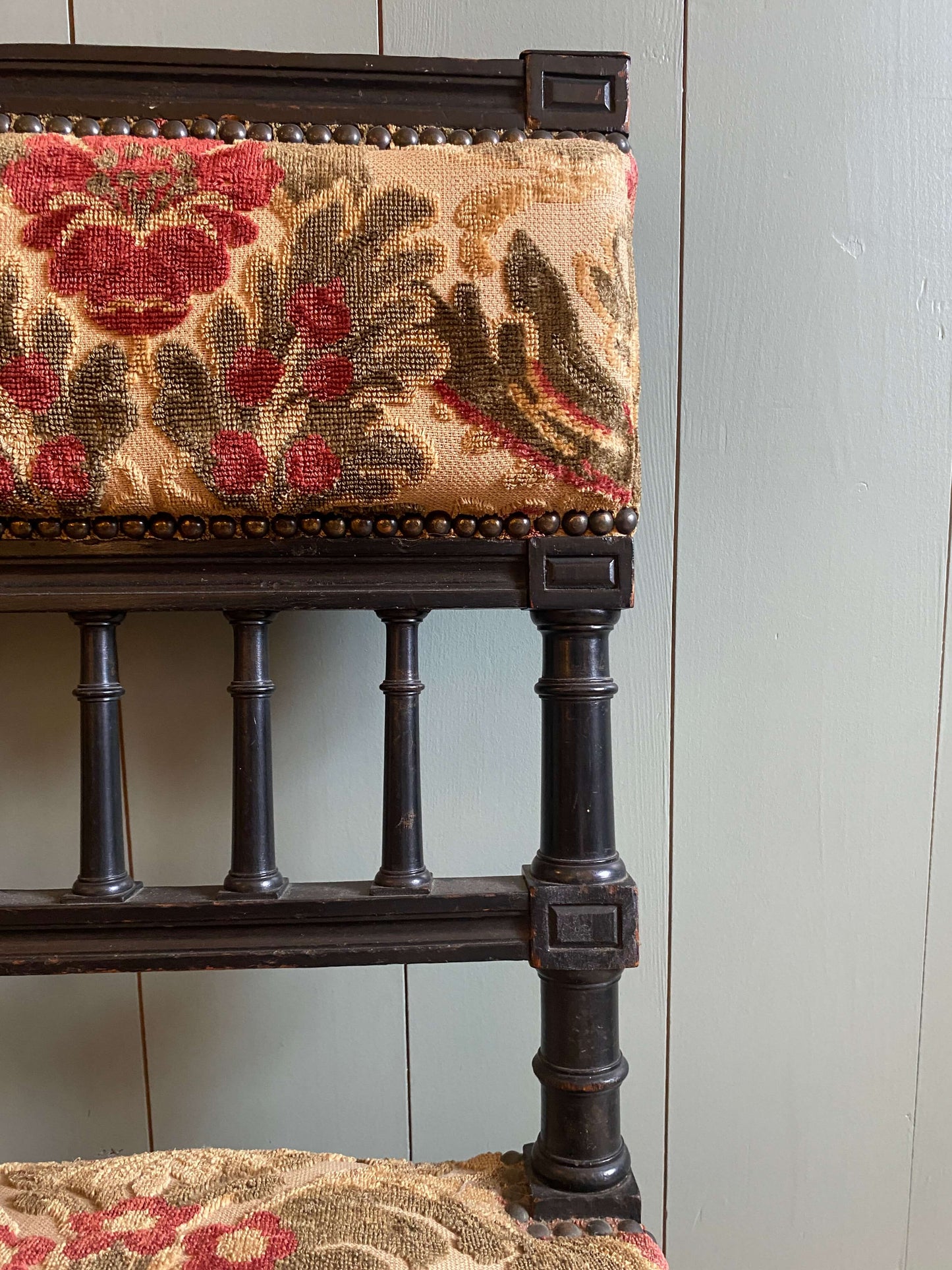 Pair Of Napoleon Upholstered Chairs