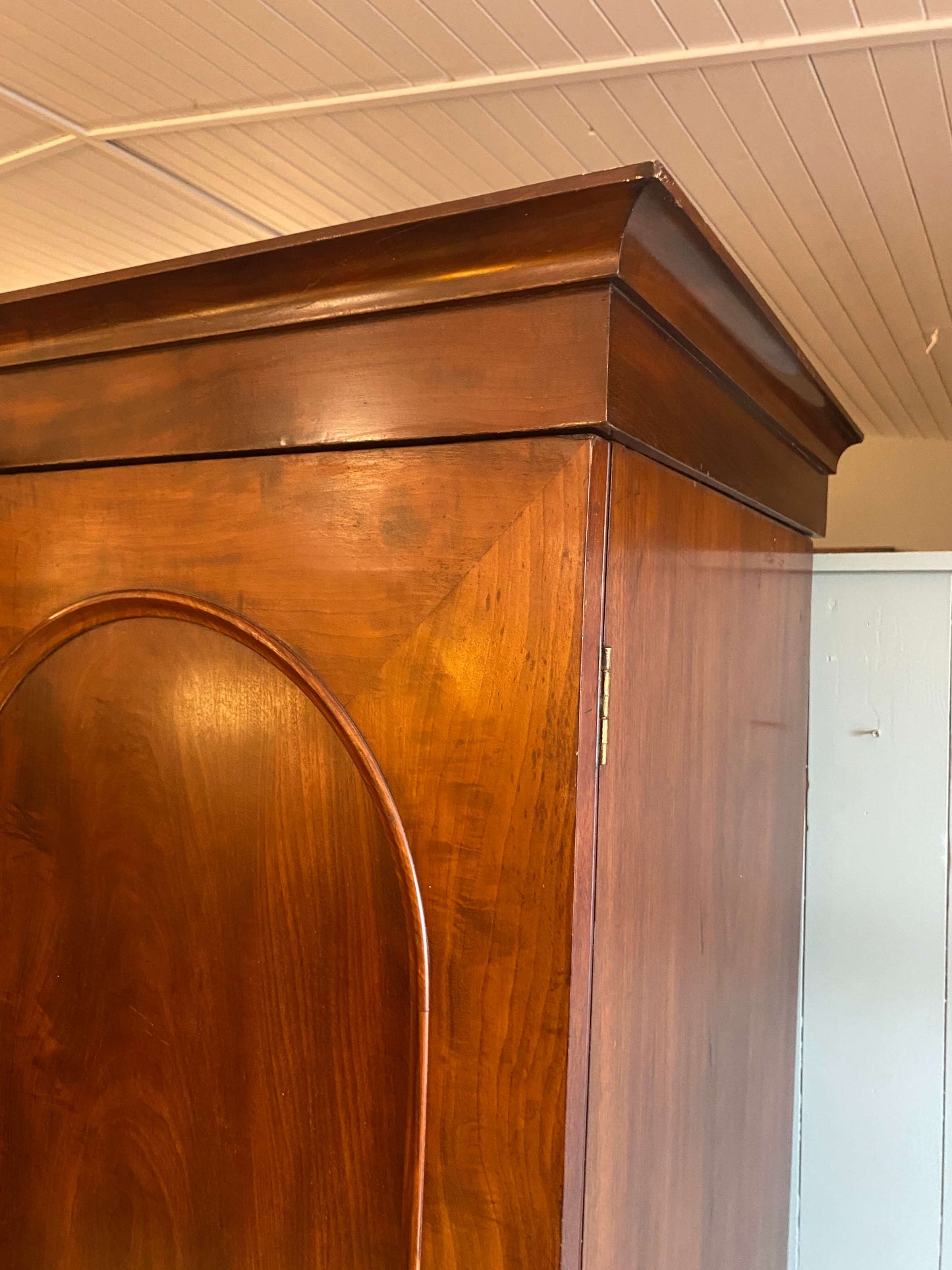 Pair of Victorian Mahogany Wardrobes