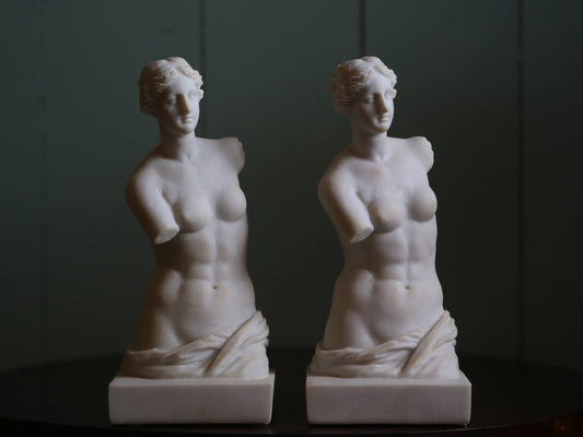 Pair of Contemporary Grecian Style Plaster Bookends