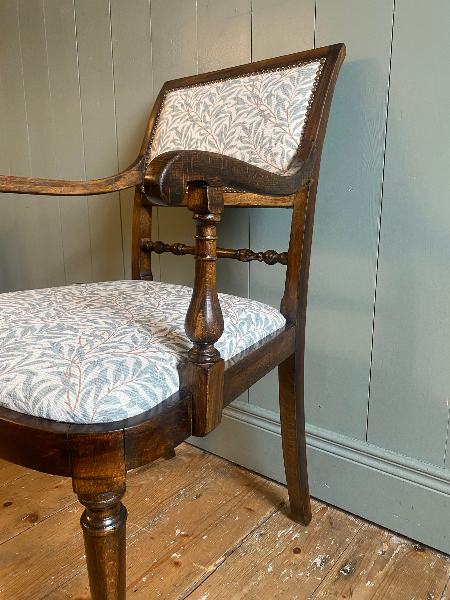 Pair of Oak Georgian Chairs
