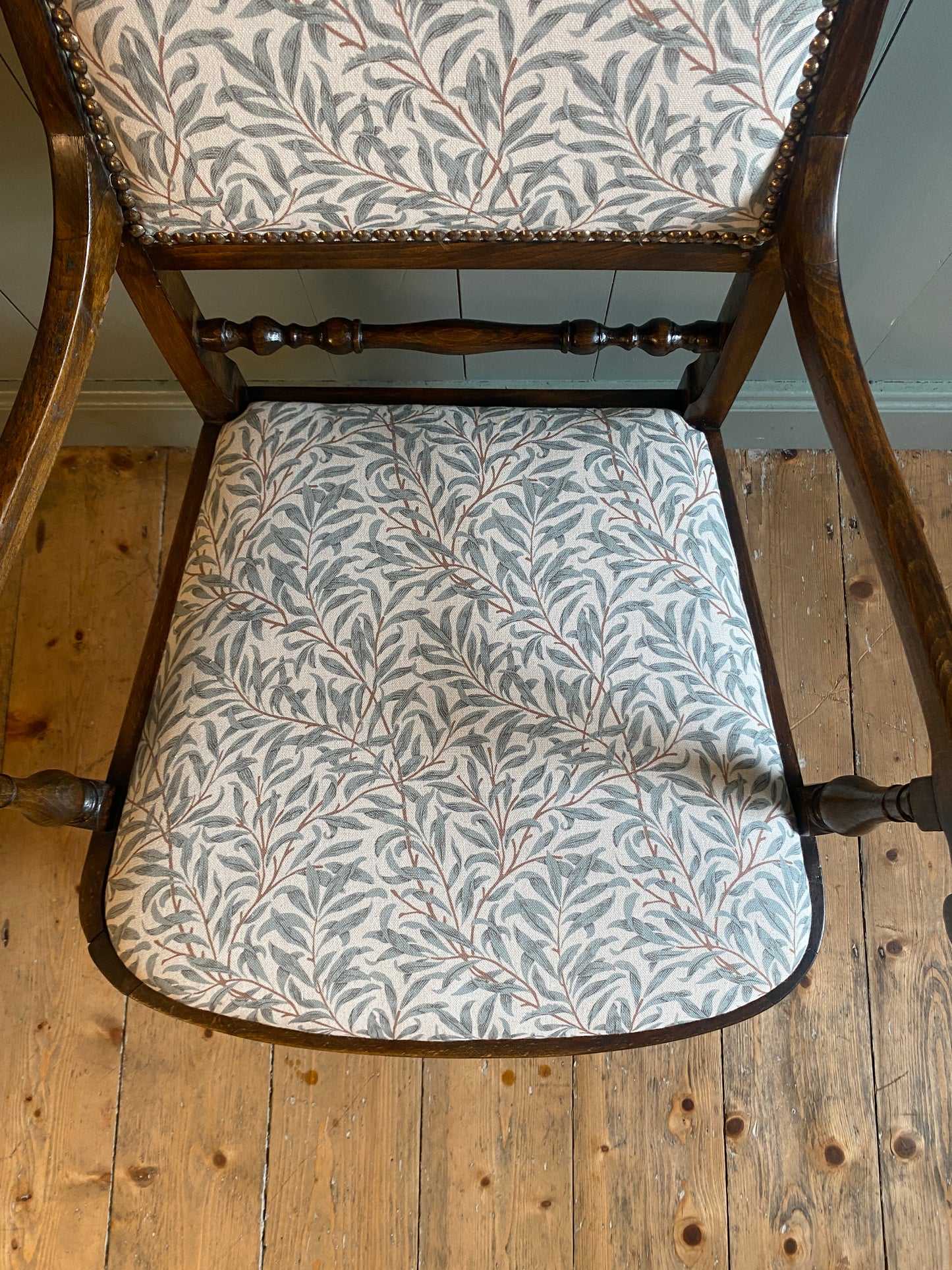 Pair of Oak Georgian Chairs
