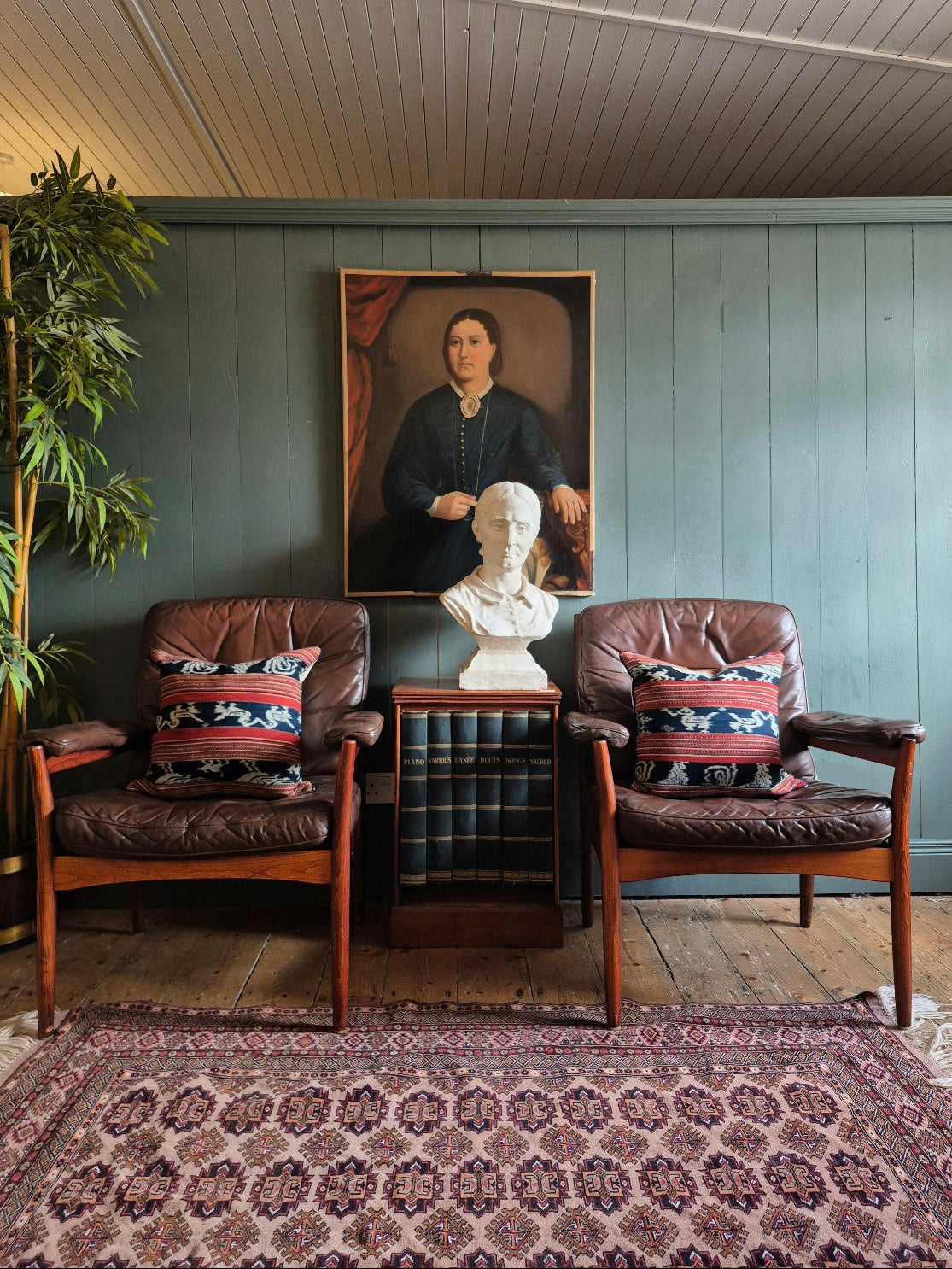 Pair of Scandinavian Armchairs by Mobel
