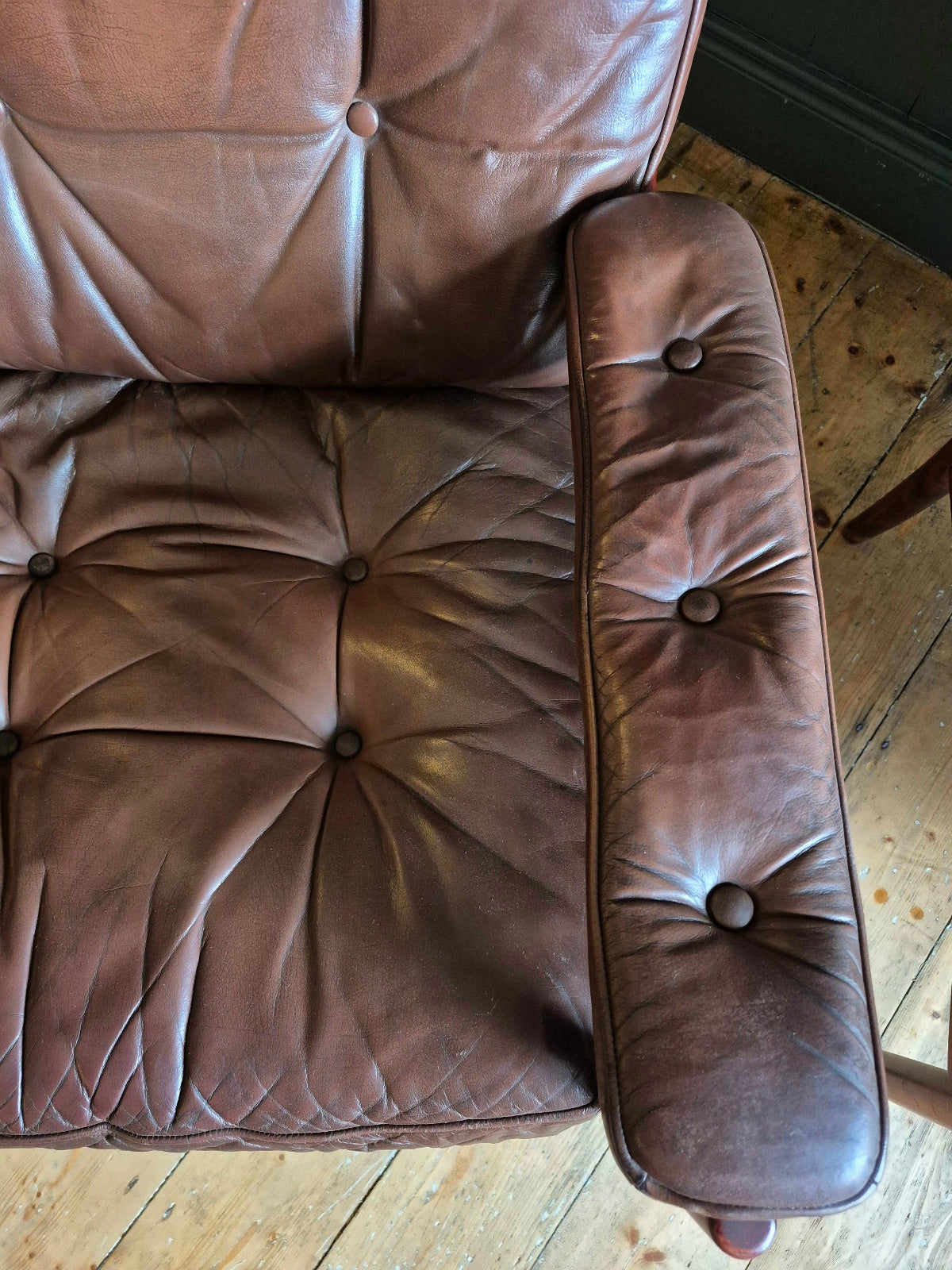 Pair of Scandinavian Armchairs by Mobel