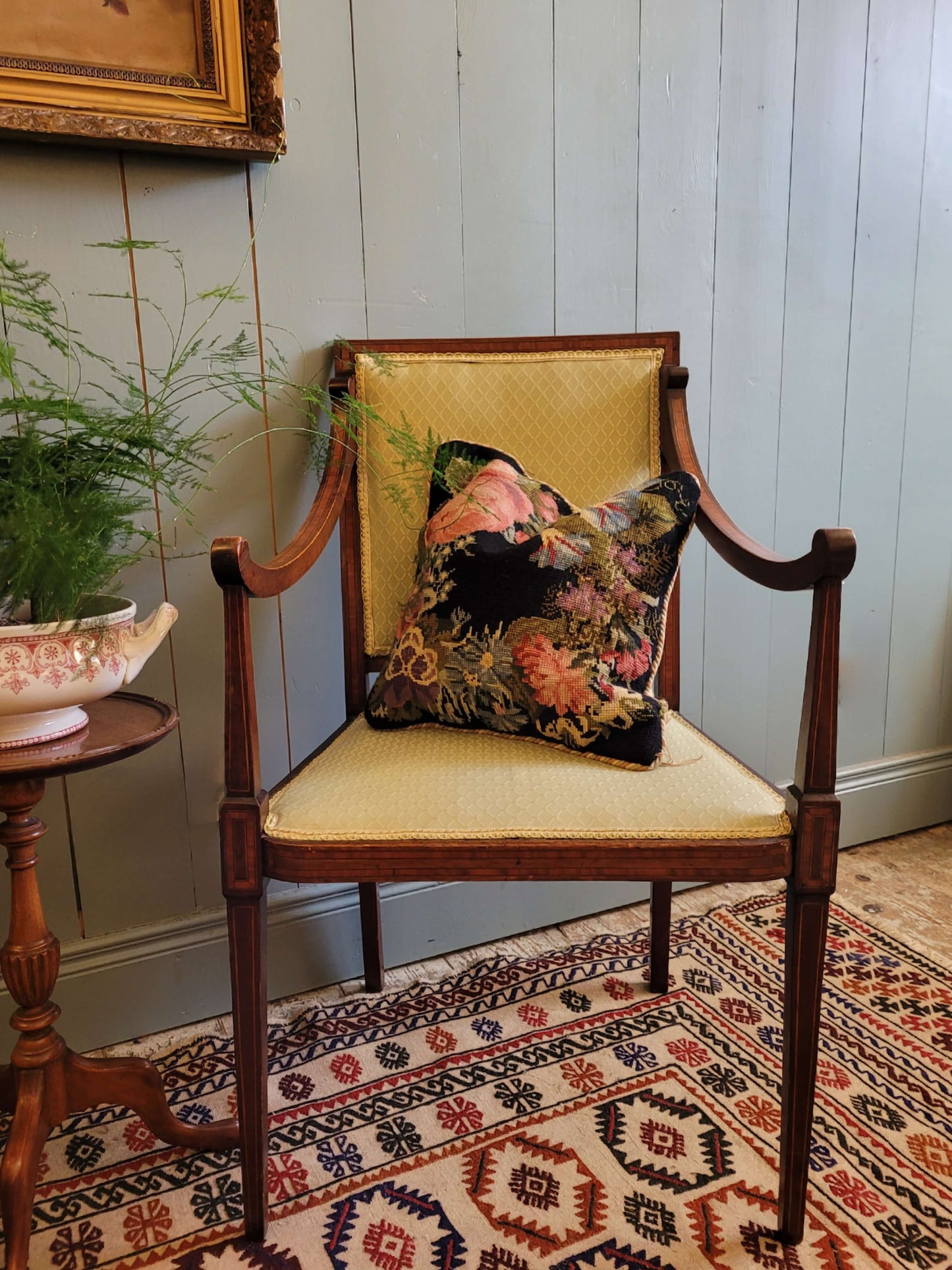 Pair of Upholstered Parlour Chairs