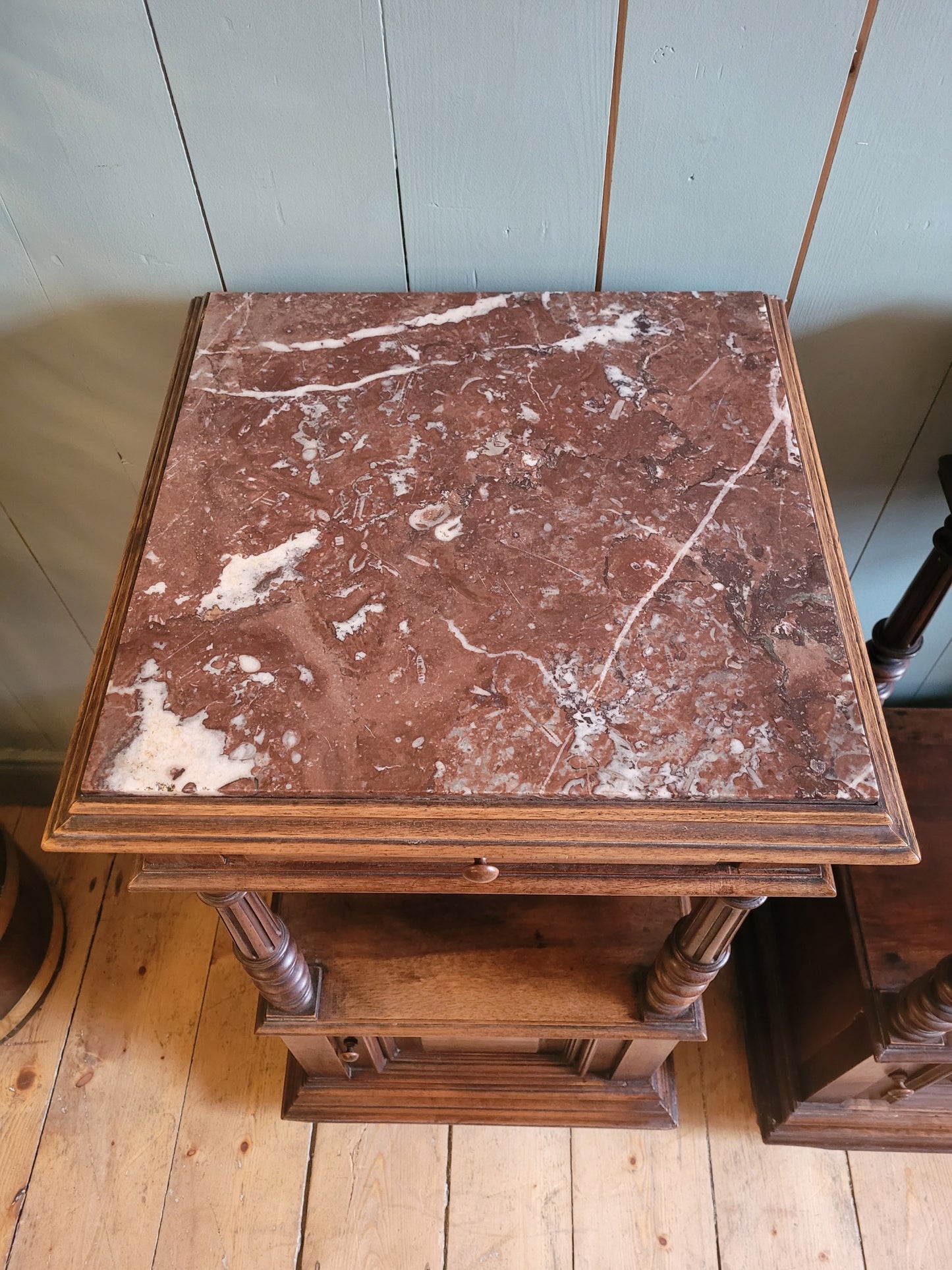 Pair of Vintage French Provincial Bedside Tables
