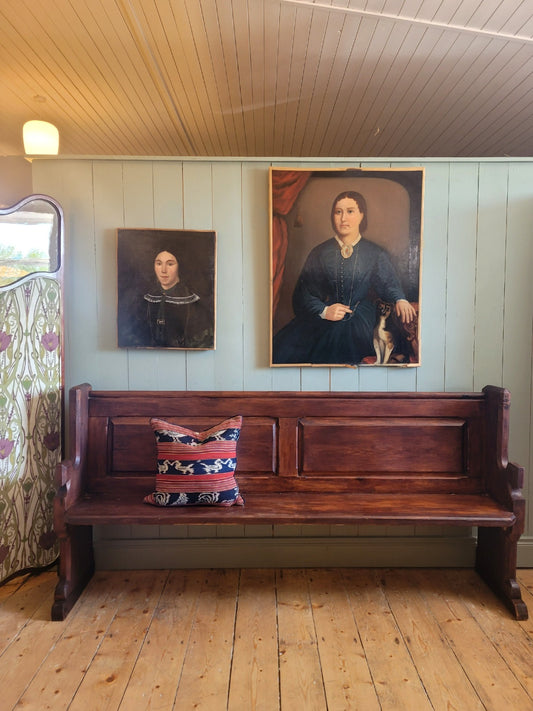 Pitch Pine Pew Circa early 1900s