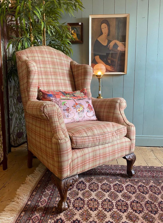 Queen Anne Style Armchair