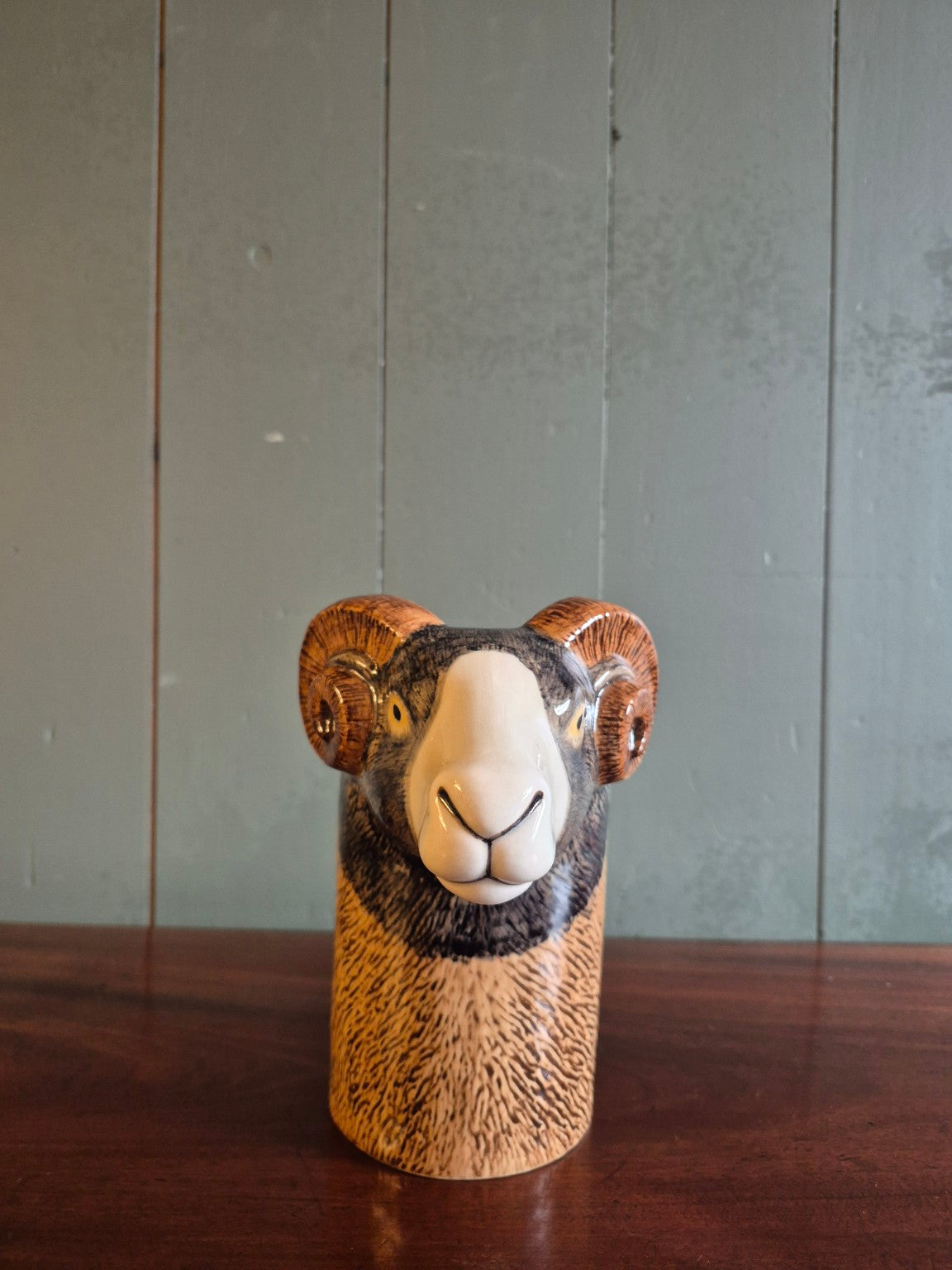 Hand Painted Swaledale Sheep Utensil Pot