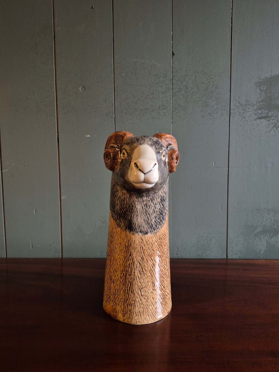 Hand Painted Swaledale flower vase large