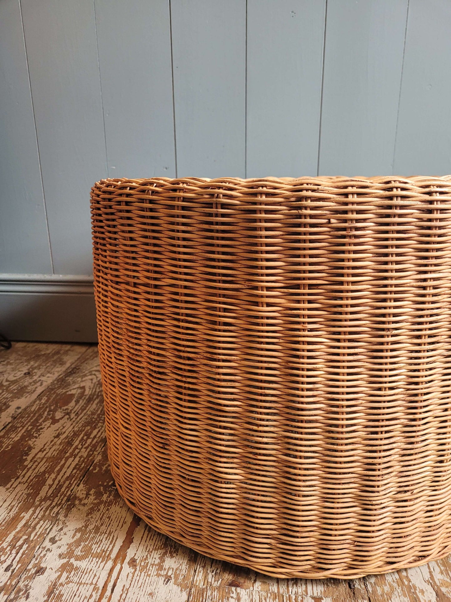 Rattan Side Table