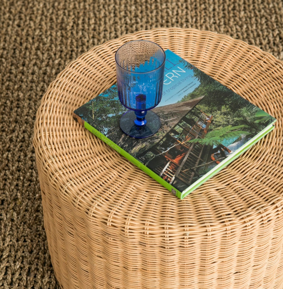 Rattan Side Table