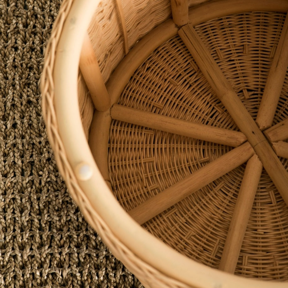 Rattan Side Table