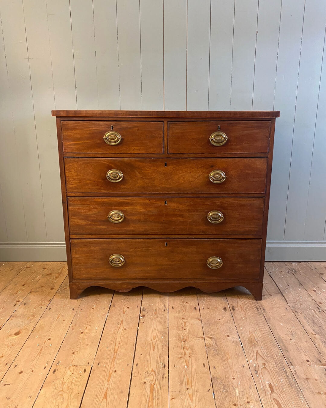 Regency Mahogany Chest Of Drawers