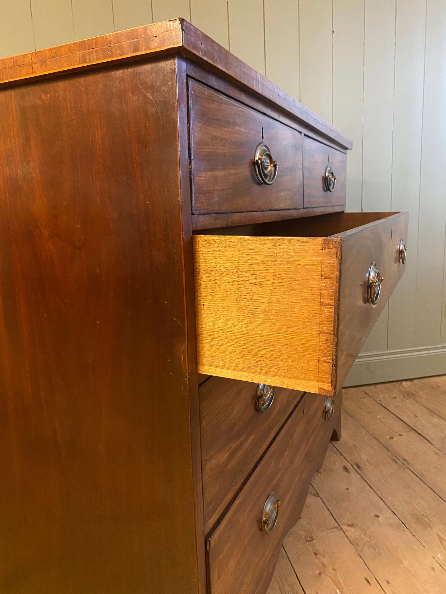 Regency Mahogany Chest Of Drawers