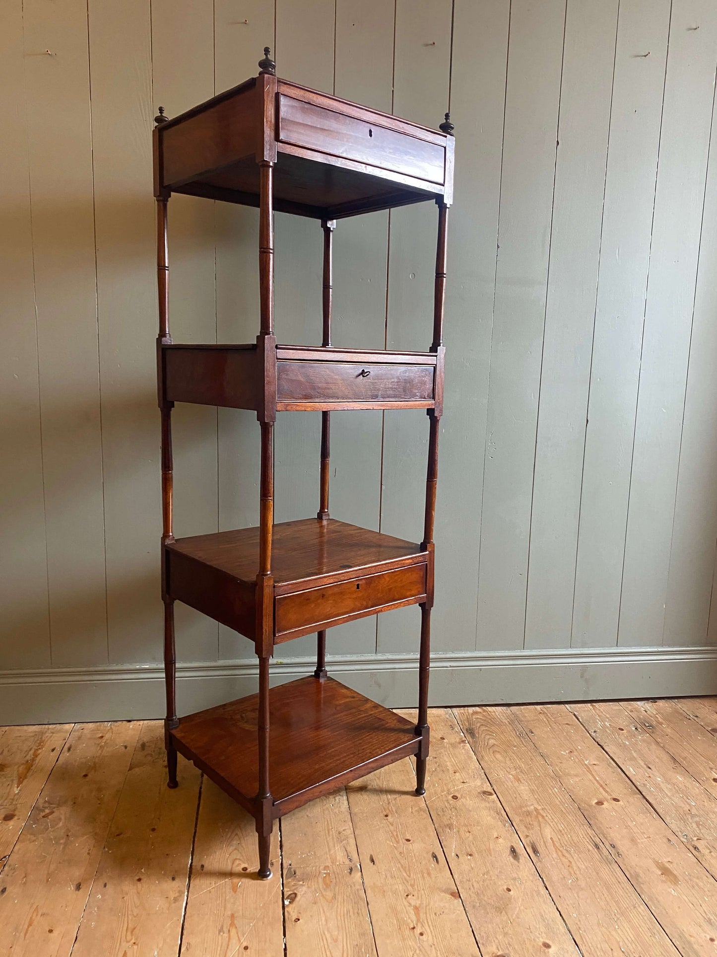 Regency Mahogany Whatnot