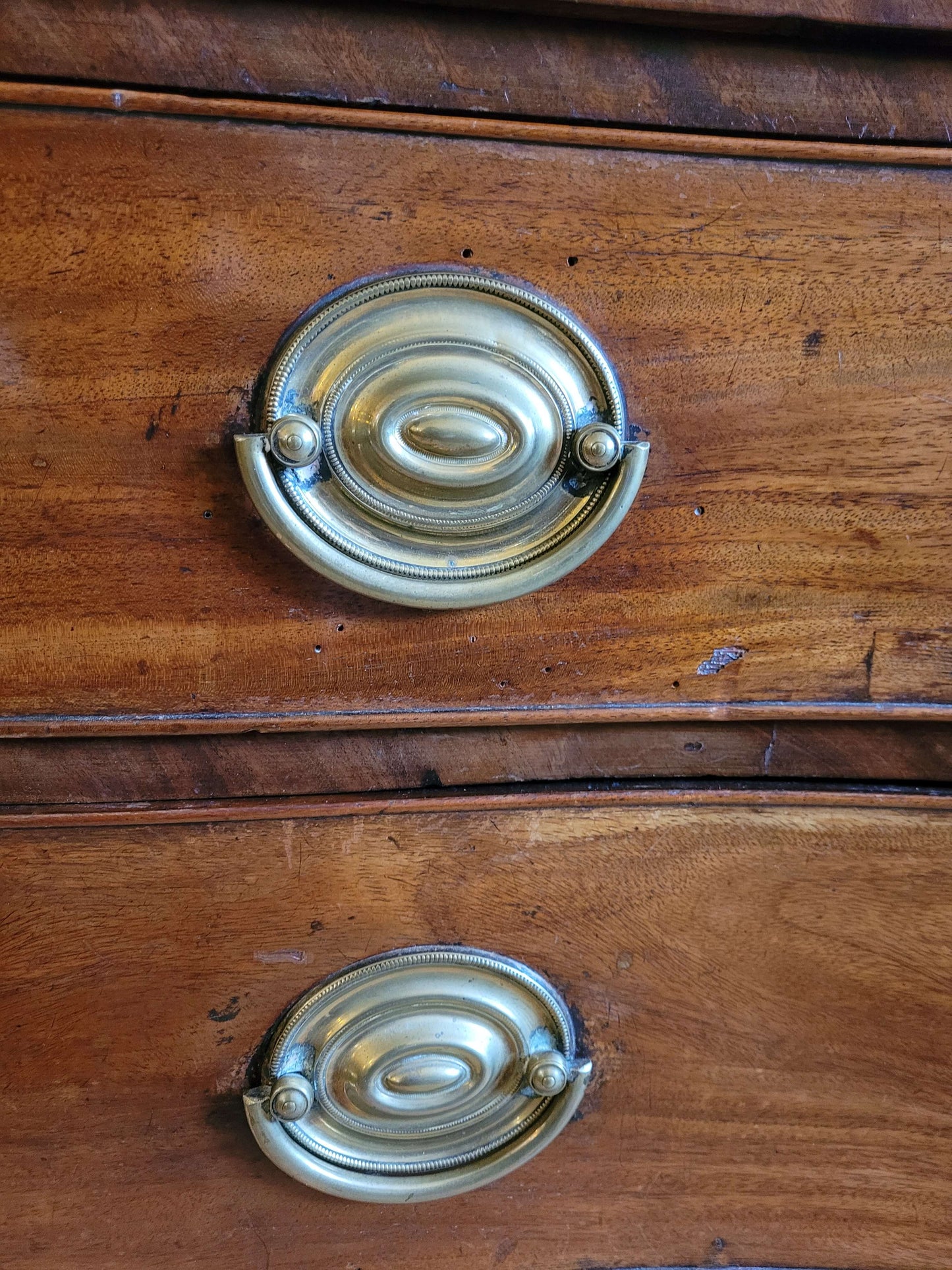 Regency Serpentine Chest of Drawers