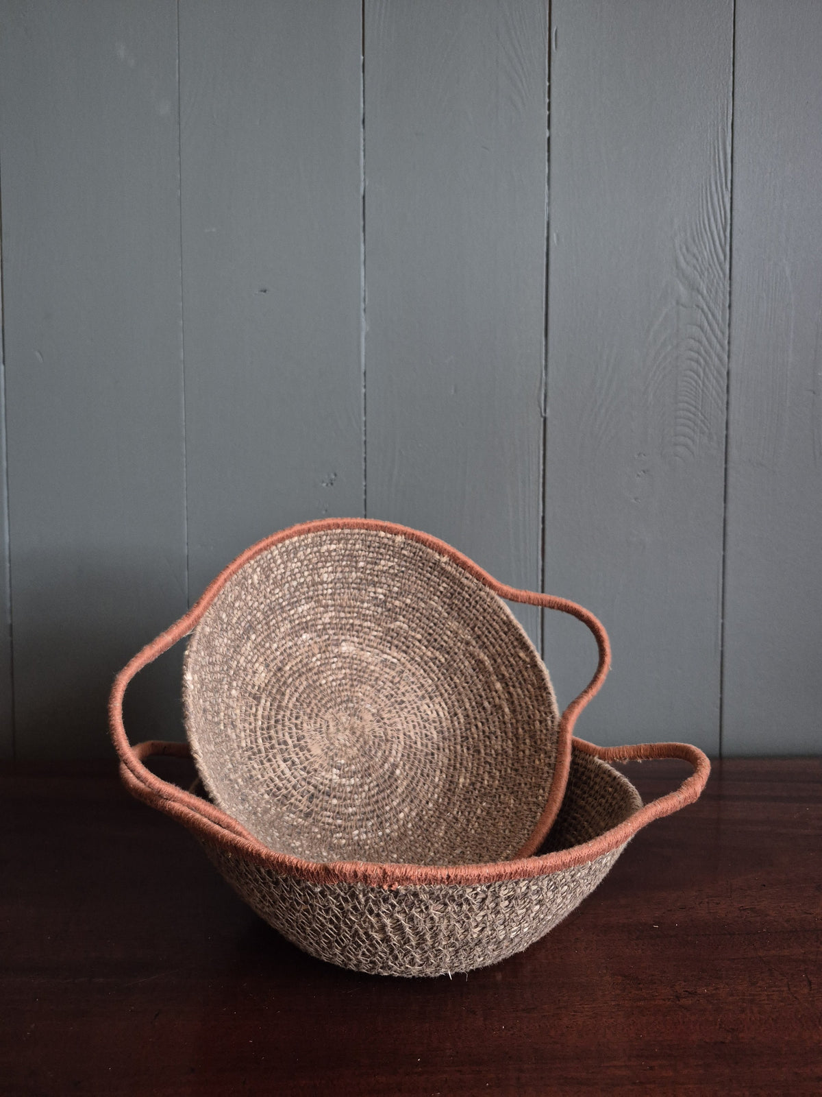 Seagrass Basket With Handles