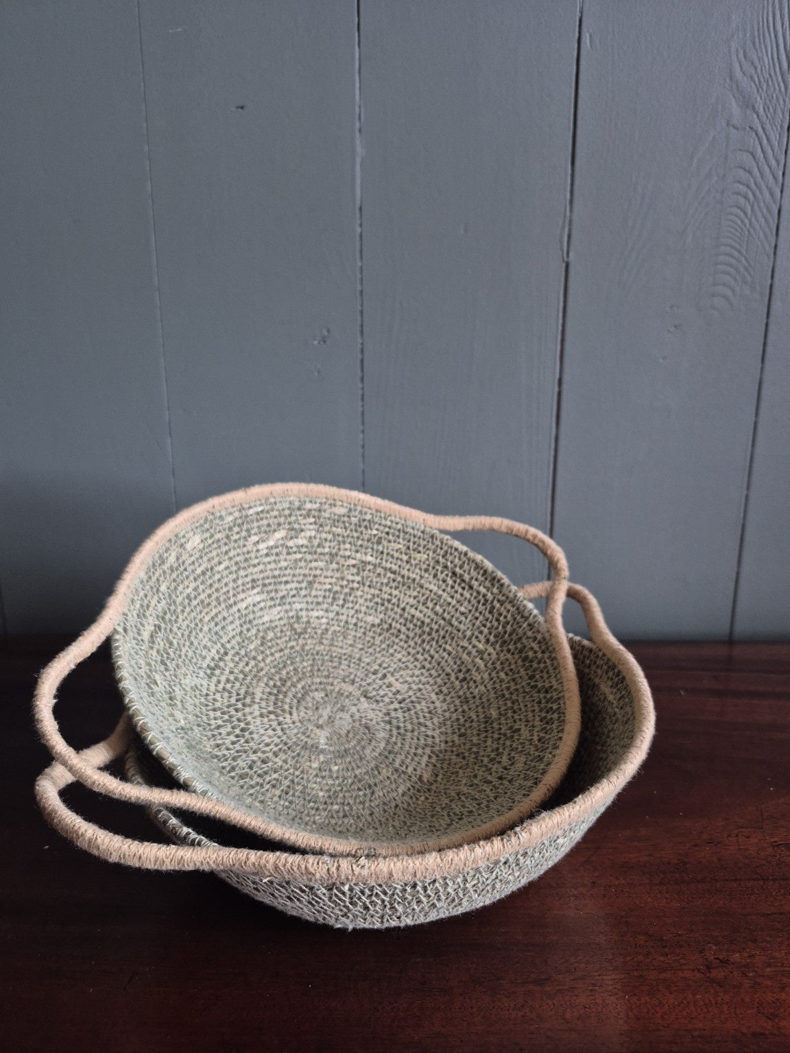 Seagrass Basket With Handles