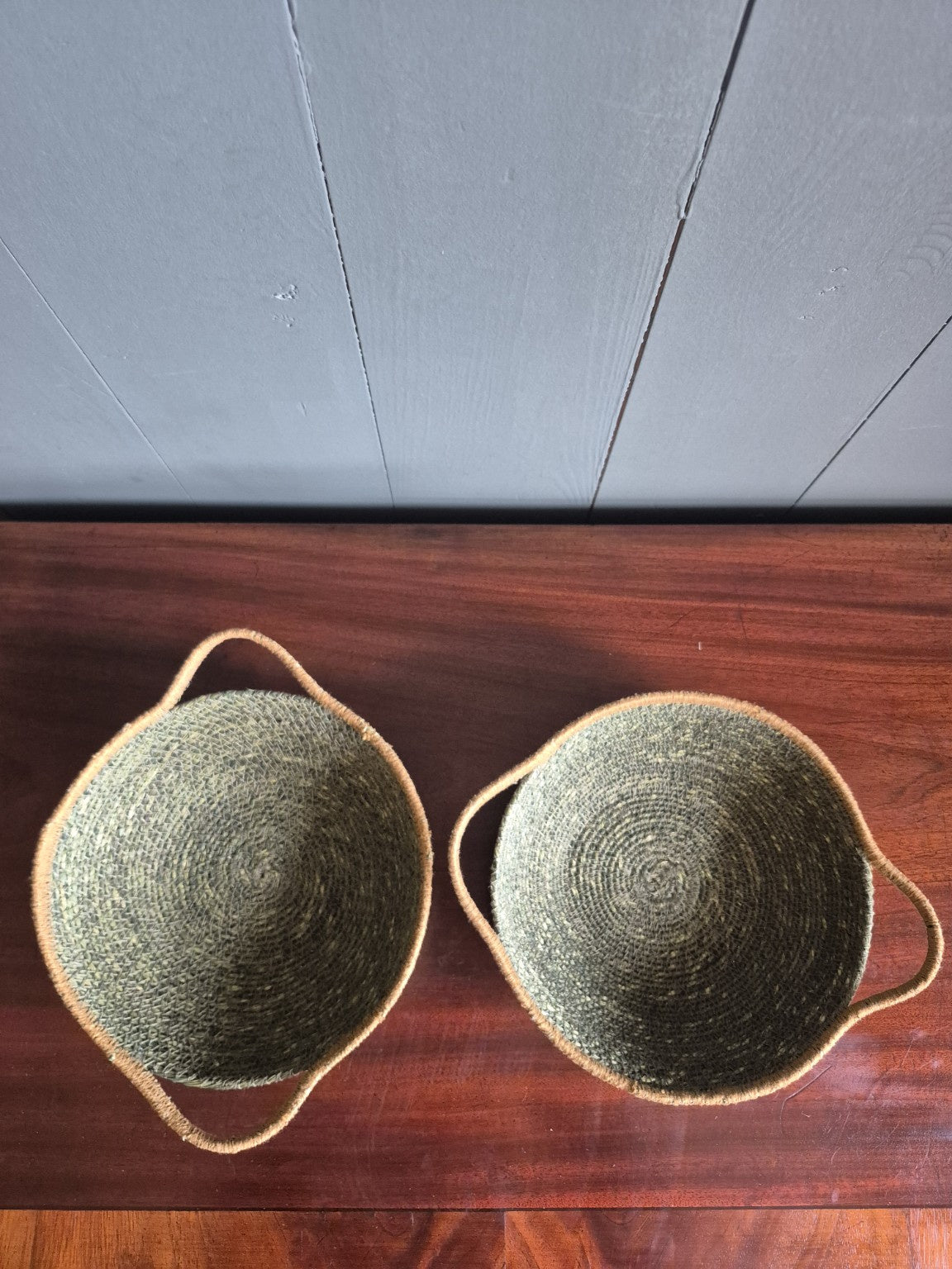 Seagrass Basket With Handles