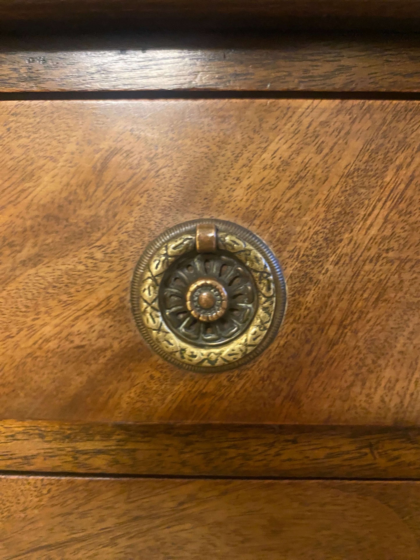 Small Georgian Mahogany Chest Of Drawers