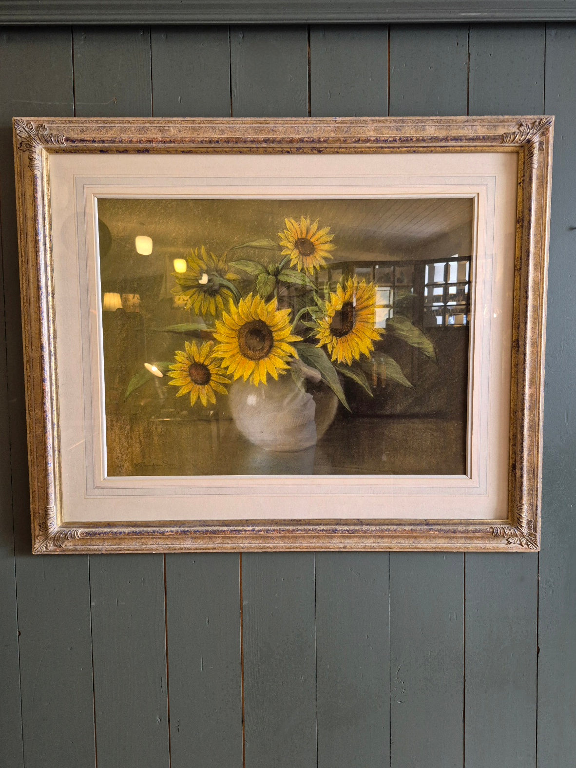 Study of Sunflowers by Wijnand van Dam