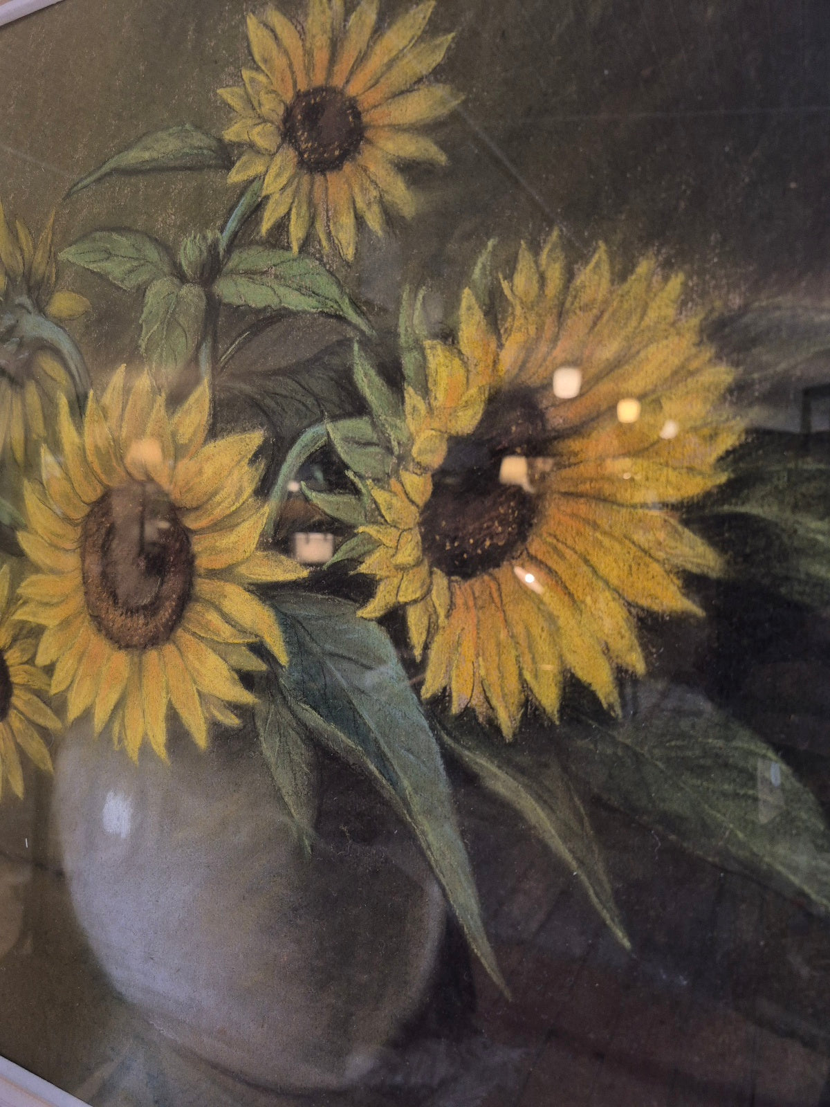 Study of Sunflowers by Wijnand van Dam