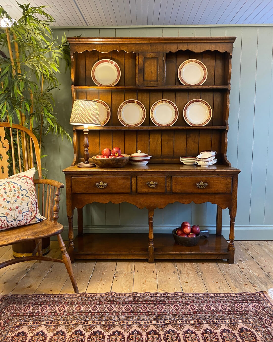 Titchmarsh and Goodwin Oak Dresser