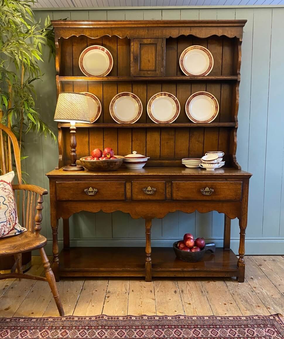 Titchmarsh and Goodwin Oak Dresser