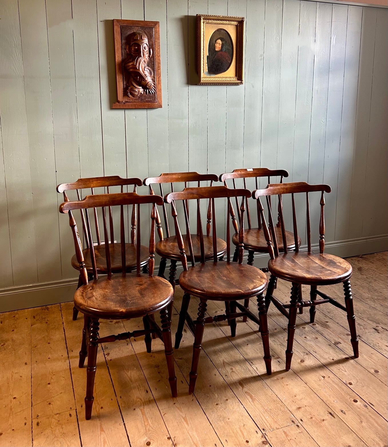 Set of 6 Victorian Dining Chairs