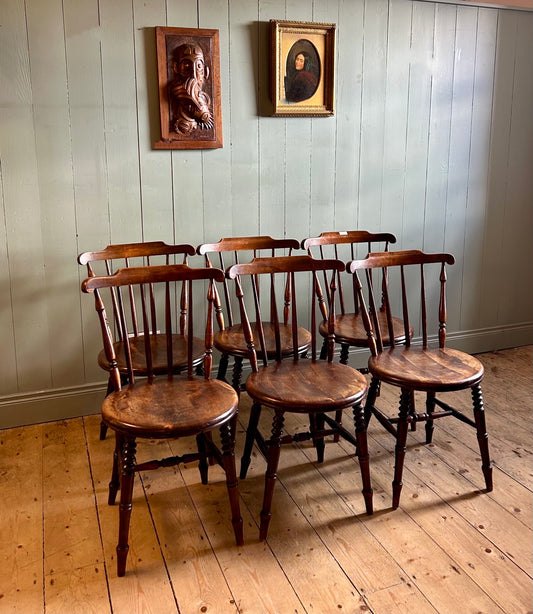 Set of 6 Victorian Dining Chairs