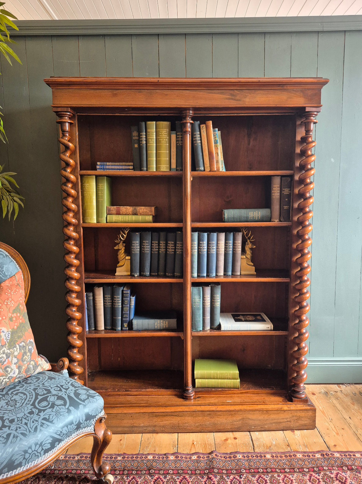 Victorian Barley Twist Bookcase