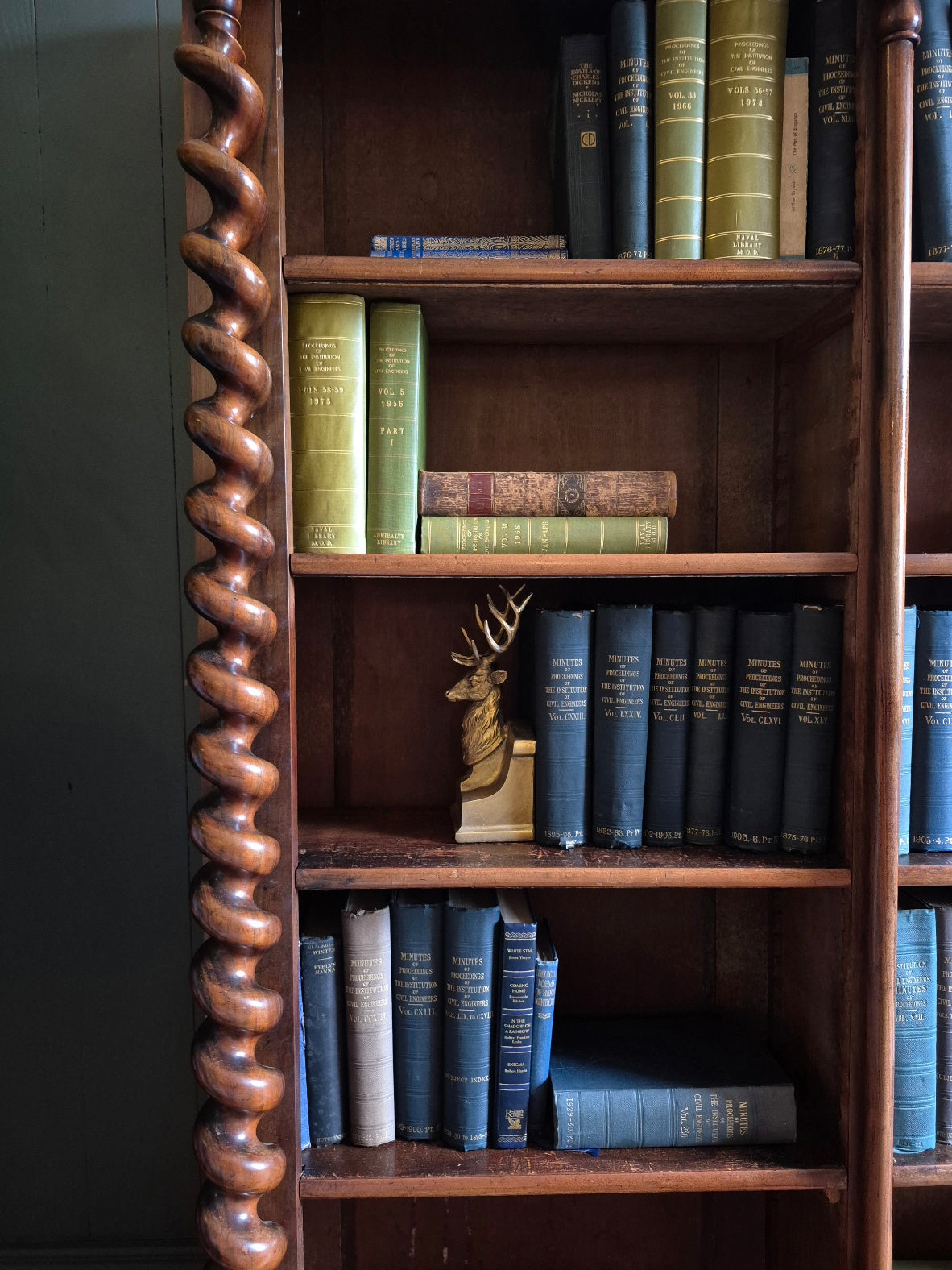 Victorian Barley Twist Bookcase