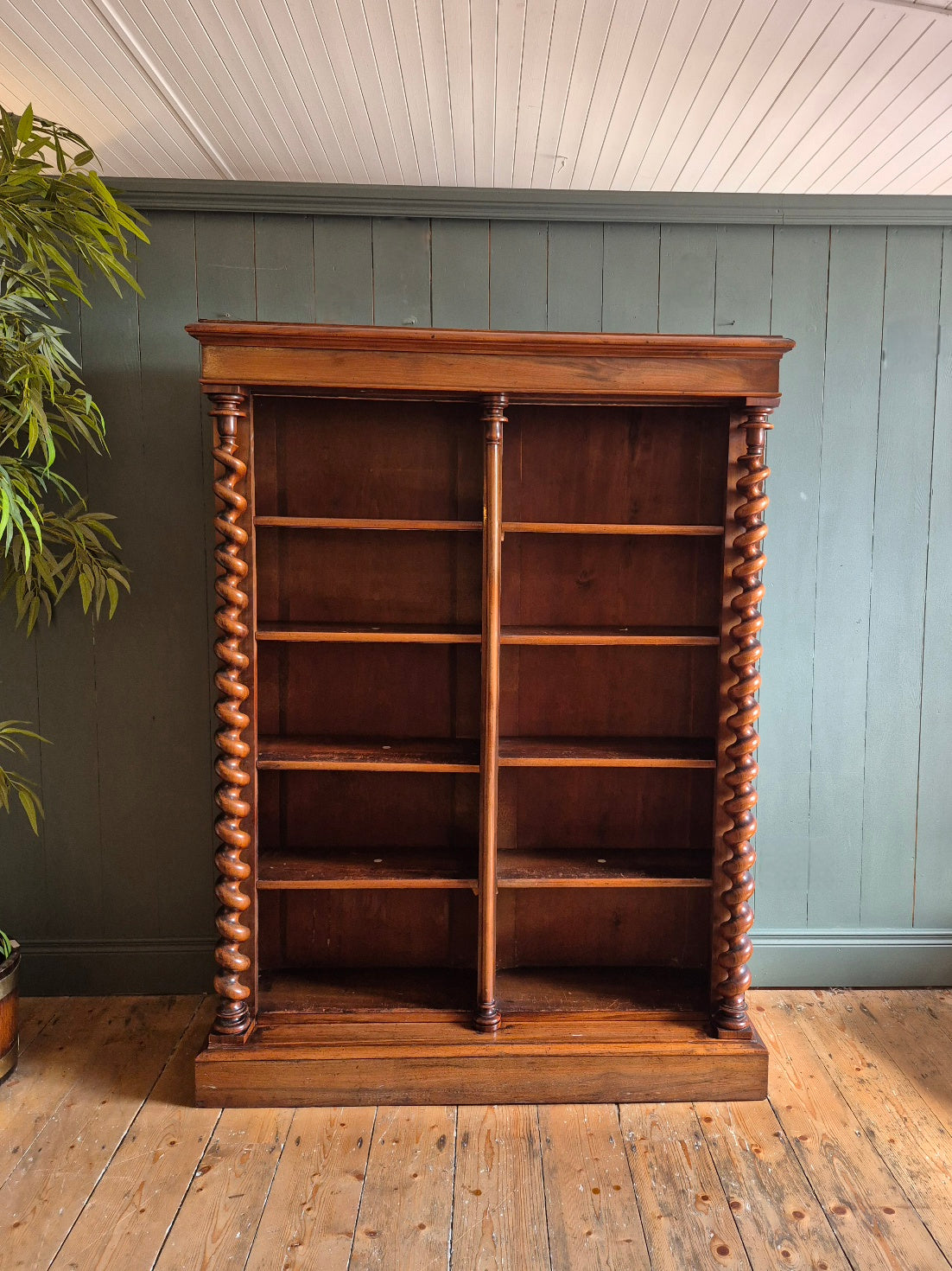 Victorian Barley Twist Bookcase