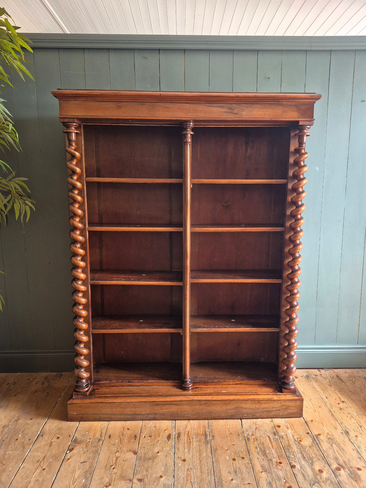 Victorian Barley Twist Bookcase