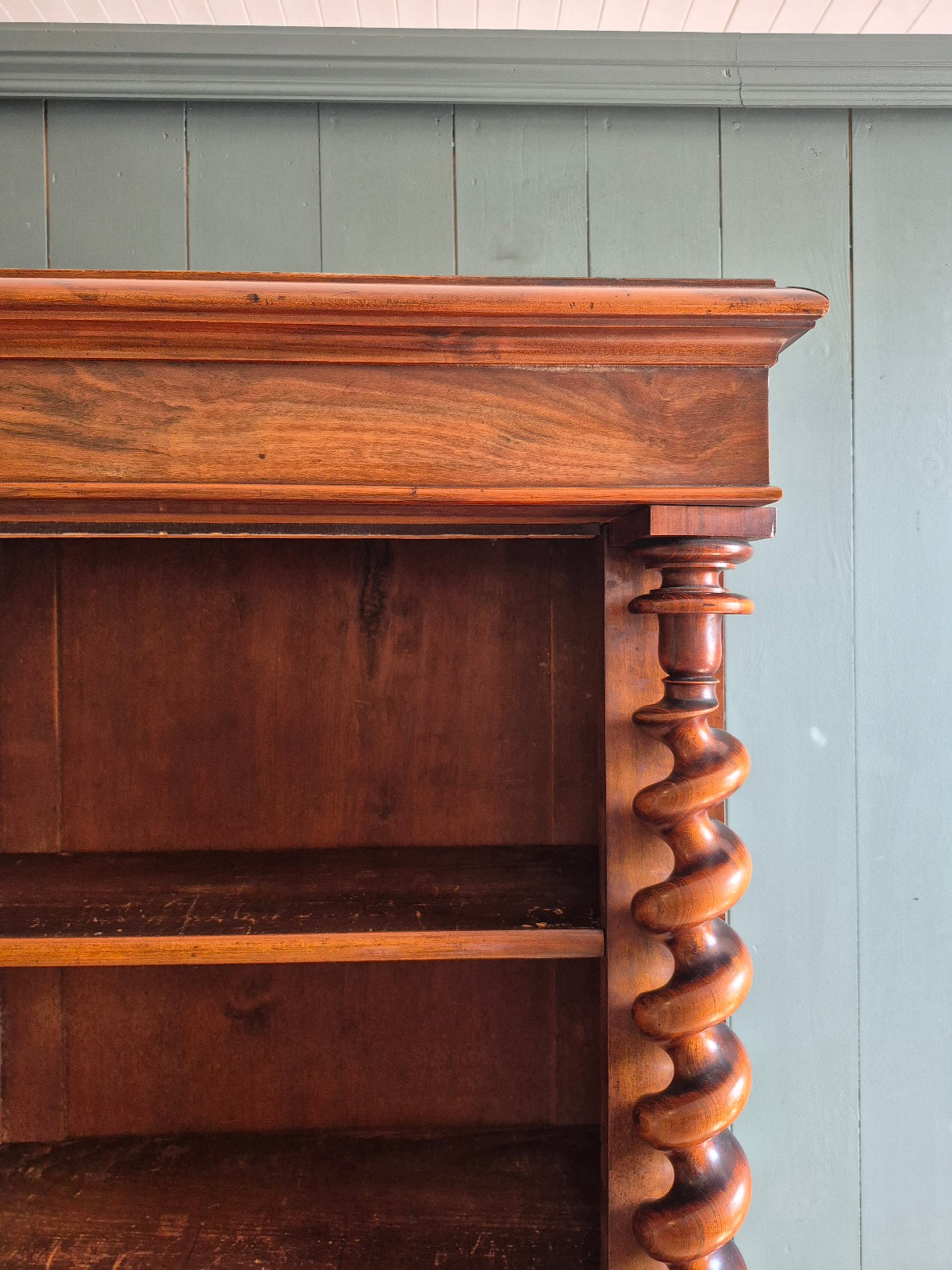 Victorian Barley Twist Bookcase