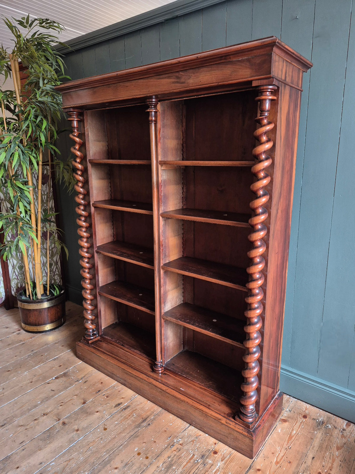 Victorian Barley Twist Bookcase