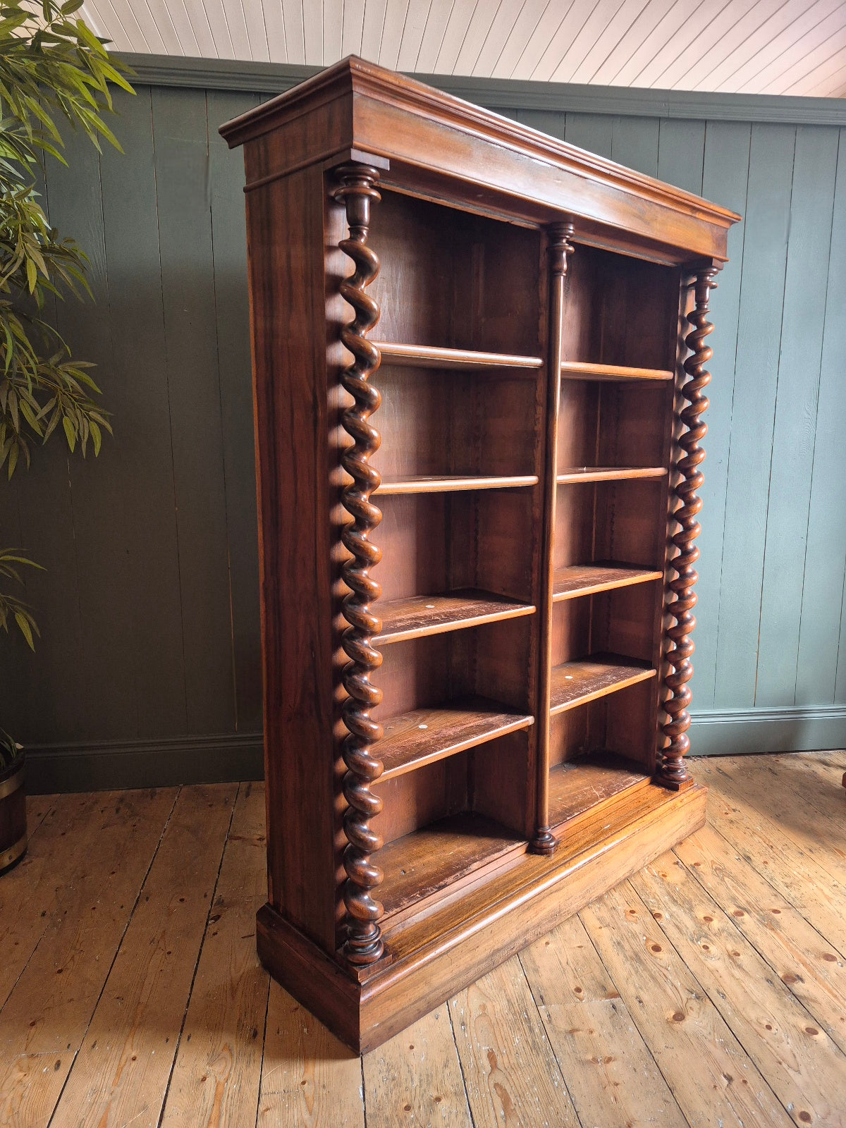 Victorian Barley Twist Bookcase