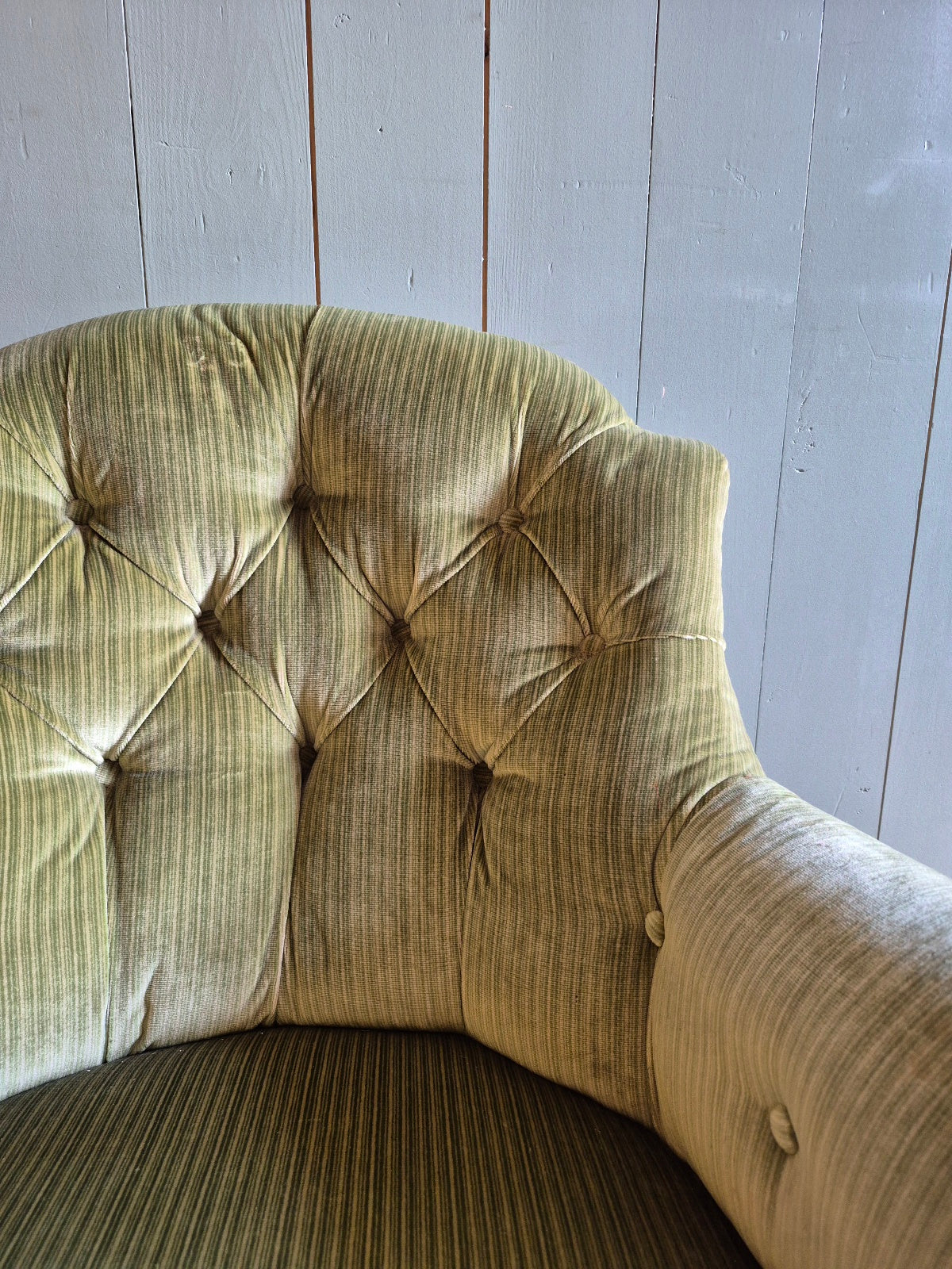Victorian Button Back Armchair