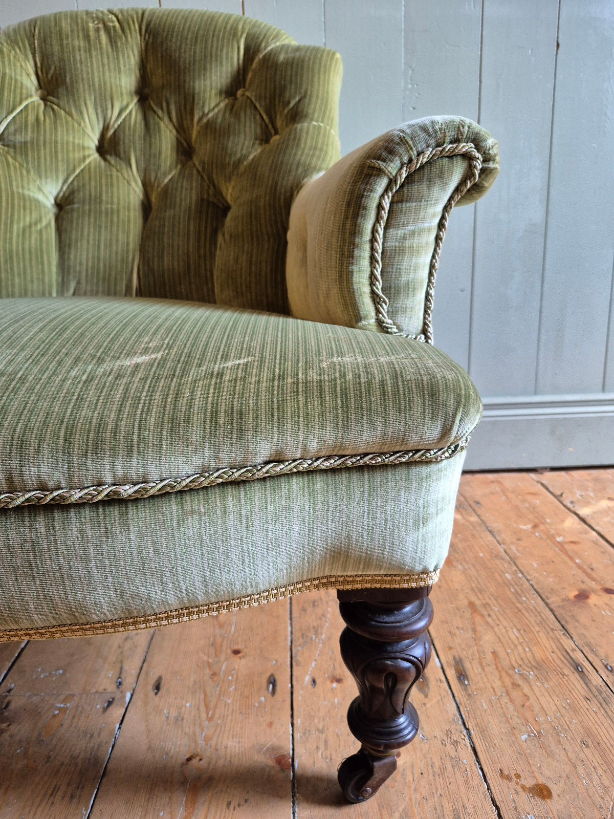 Victorian Button Back Armchair