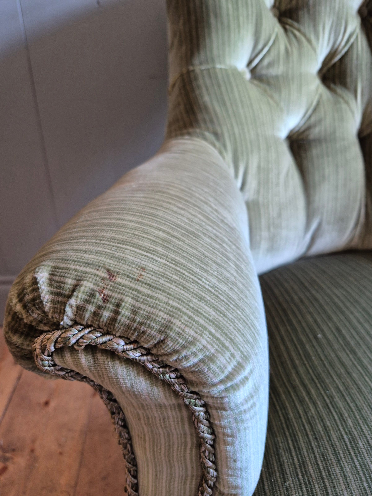 Victorian Button Back Armchair